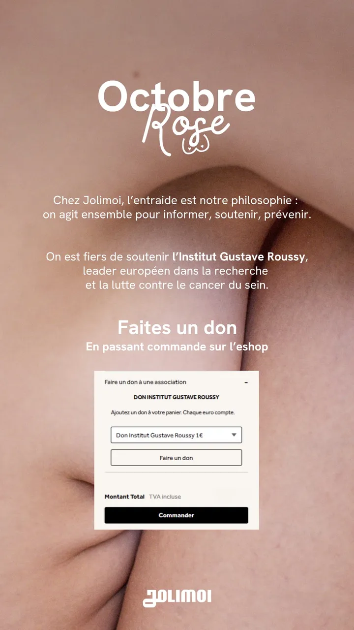 Faites un don à l'Institut Gustave Roussy avec Jolimoi